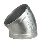 45° ELBOW, Galvanized, Sizes 1-1/4"-12", UL/FM Listed